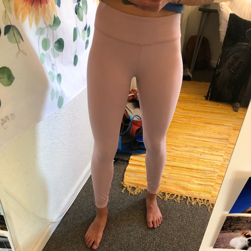 Fabletics Powerhold pink leggings